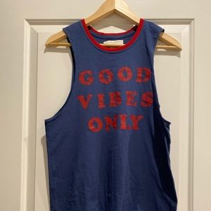 Spiritual Gangster “GOOD VIBES ONLY” muscle tee